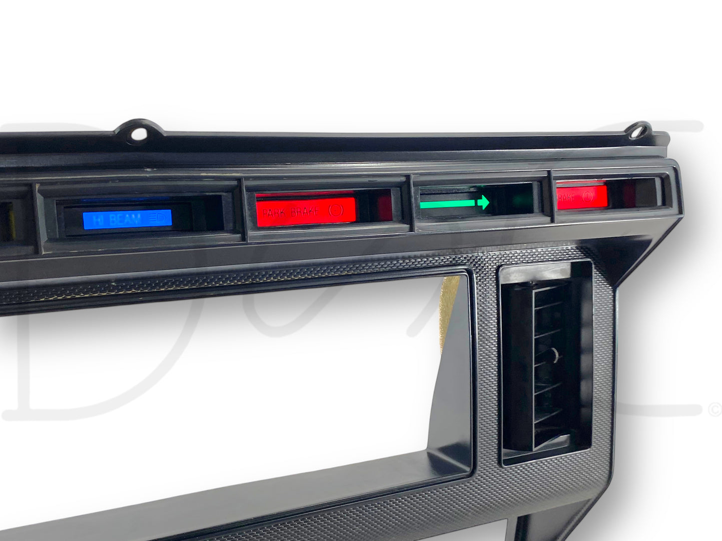81-98 Ford F650 F750 Dash Bezel Gauge Cluster Trim Panel A/C Vents OEM