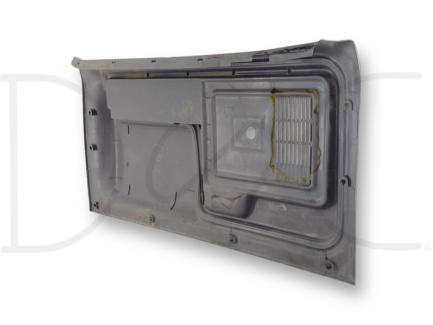 81-86 Ford F150 F250 1998 F650 F750 RH Right Passenger Front Door Panel Gray