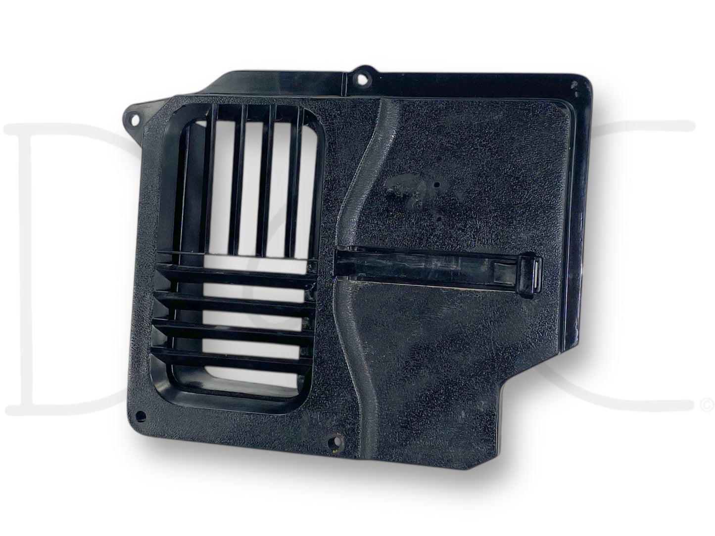 80-98 Ford F600 F650 F750 LH Left Driver Lower Kick Panel Air Vent Black *Blem*