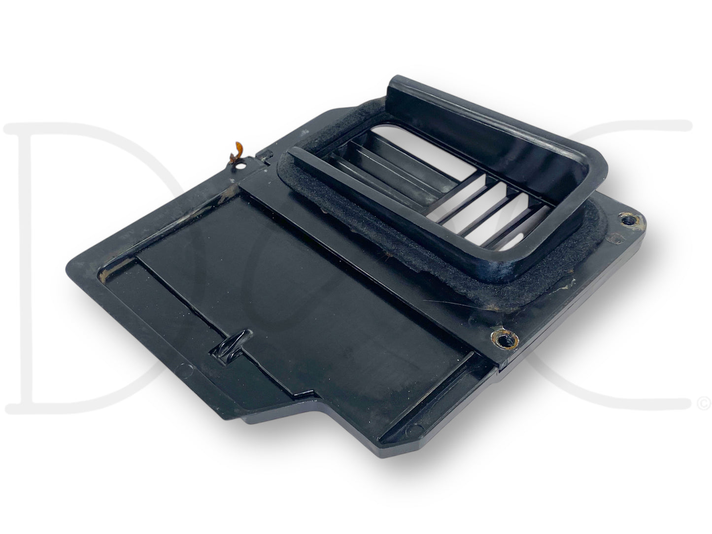 80-98 Ford F600 F650 F750 LH Left Driver Lower Kick Panel Air Vent Black *Blem*