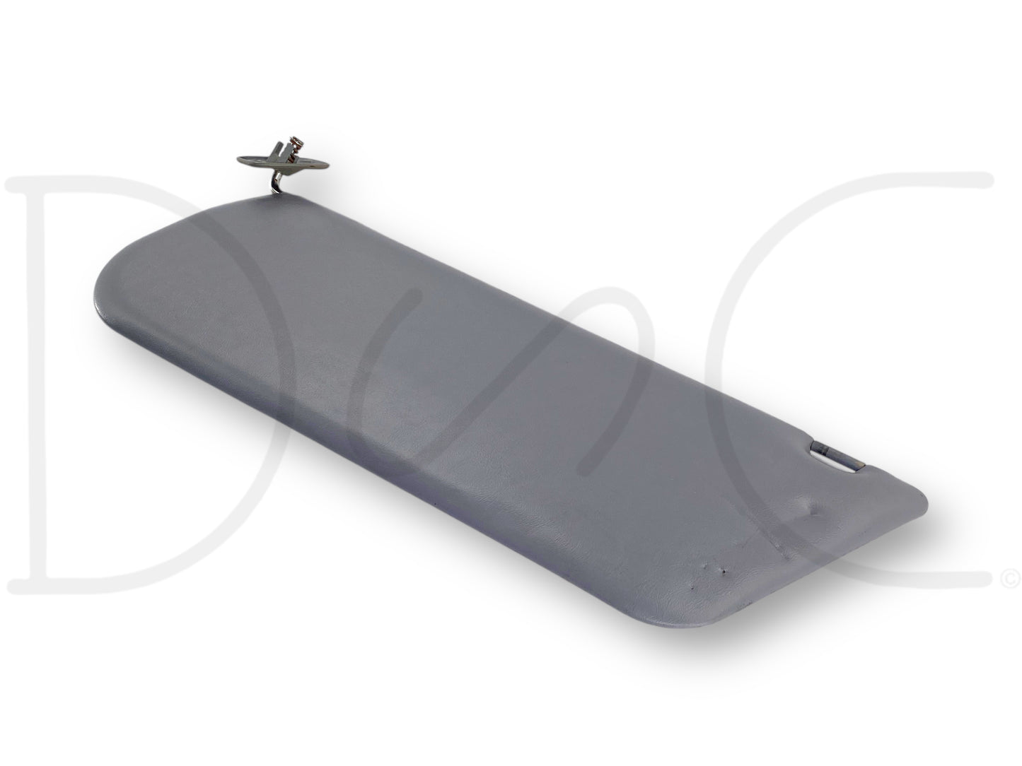 80-98 Ford F600 F650 F700 F750 RH Right Passenger Sun Visor Gray OEM *Blem*