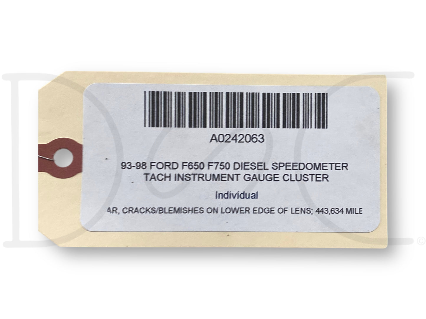 93-98 Ford F650 F750 Diesel Speedometer Tach Instrument Gauge Cluster