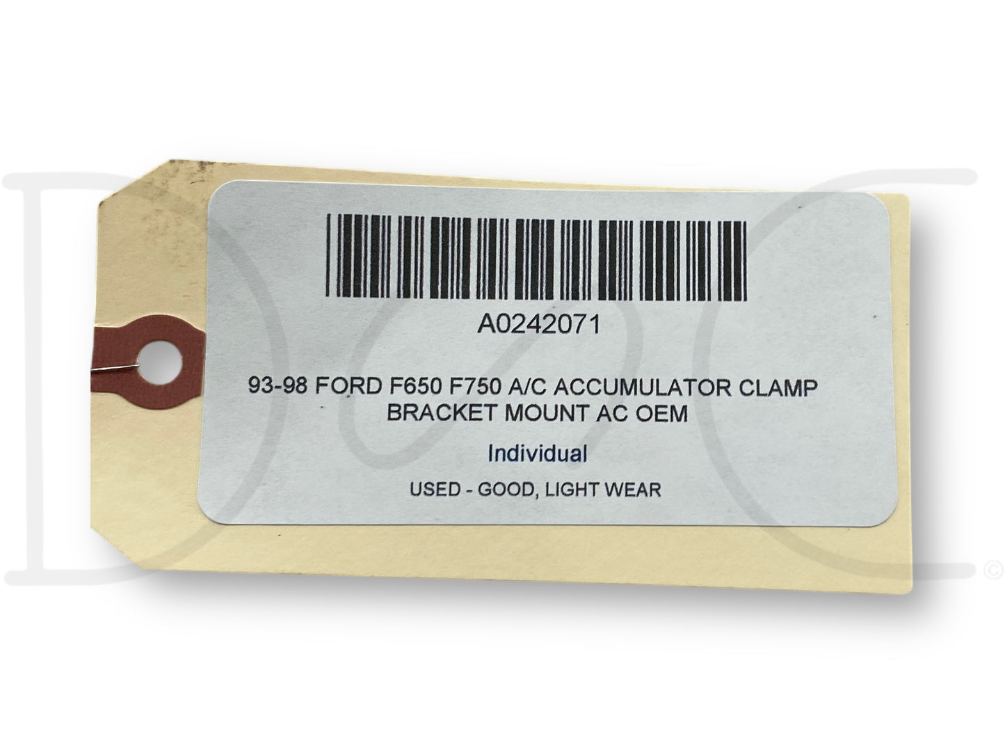 93-98 Ford F650 F750 A/C Accumulator Clamp Bracket Mount Ac OEM