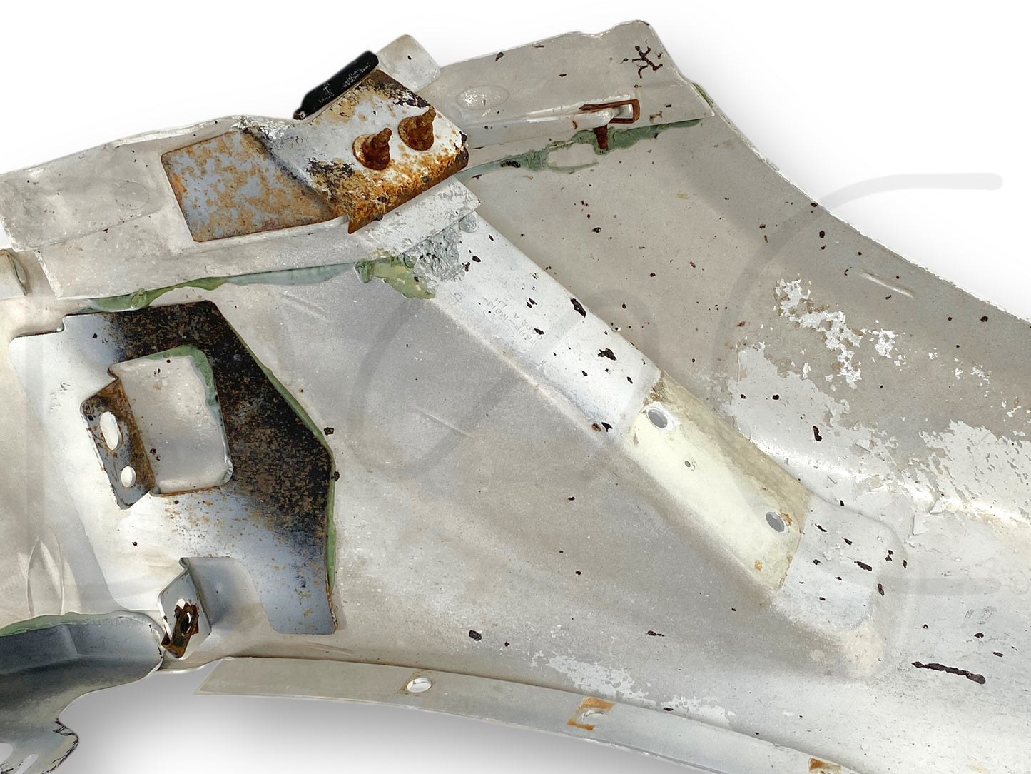 94-98 Ford F650 F750 F700 F800 LH Left Driver Front Fender White OEM F5Hb-16016