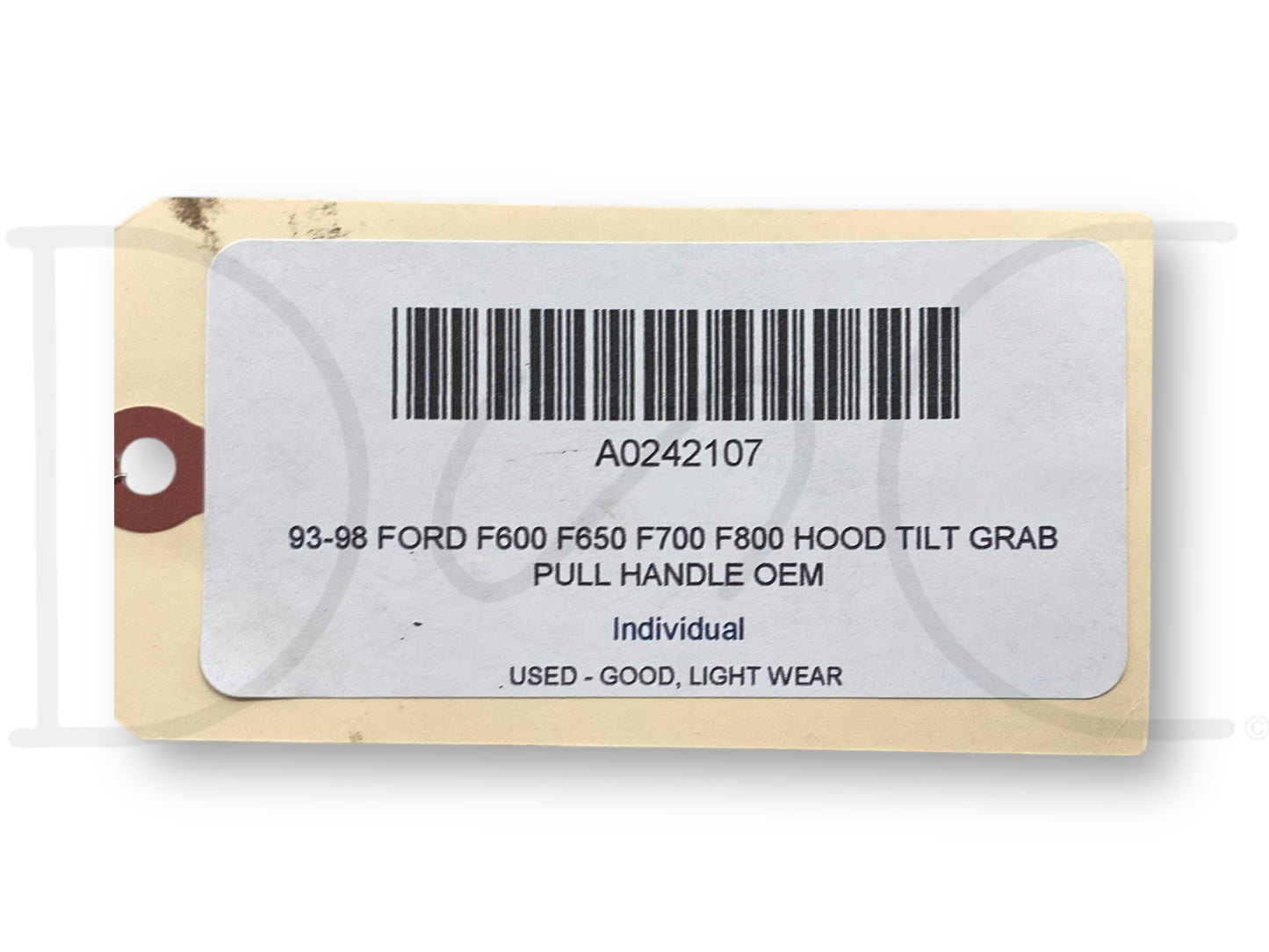 95-98 Ford F600 F650 F700 F800 Hood Tilt Grab Pull Handle OEM