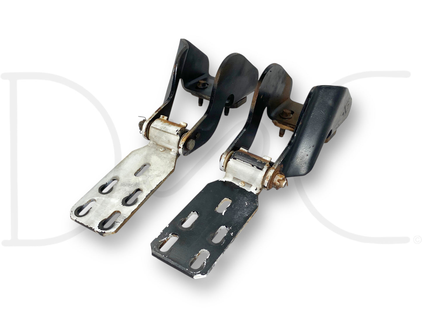 95-98 Ford F650 F750 F800 Tilt Nose Truck Hood Hinge Set Left Right Hood Hinges