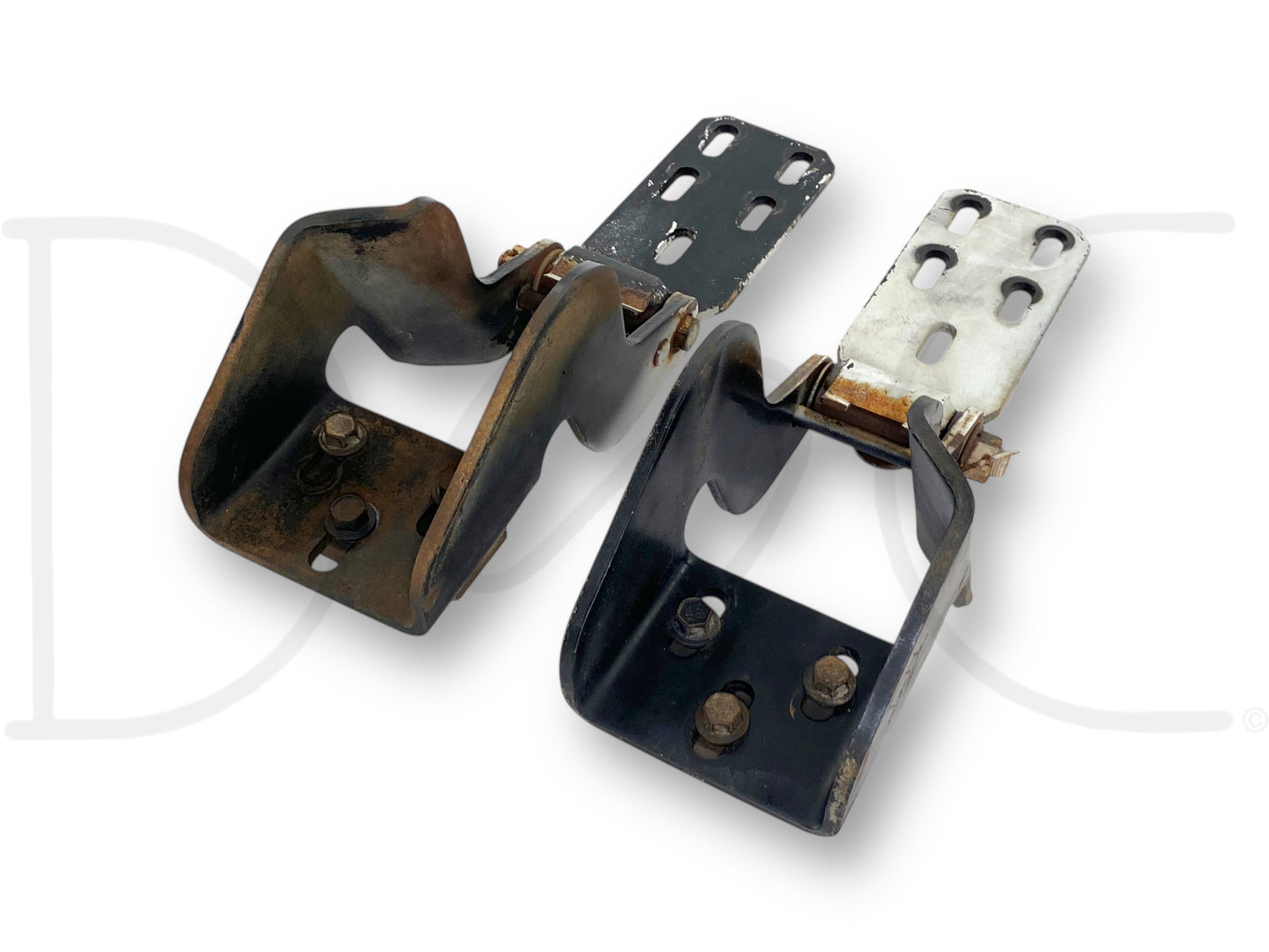 95-98 Ford F650 F750 F800 Tilt Nose Truck Hood Hinge Set Left Right Hood Hinges