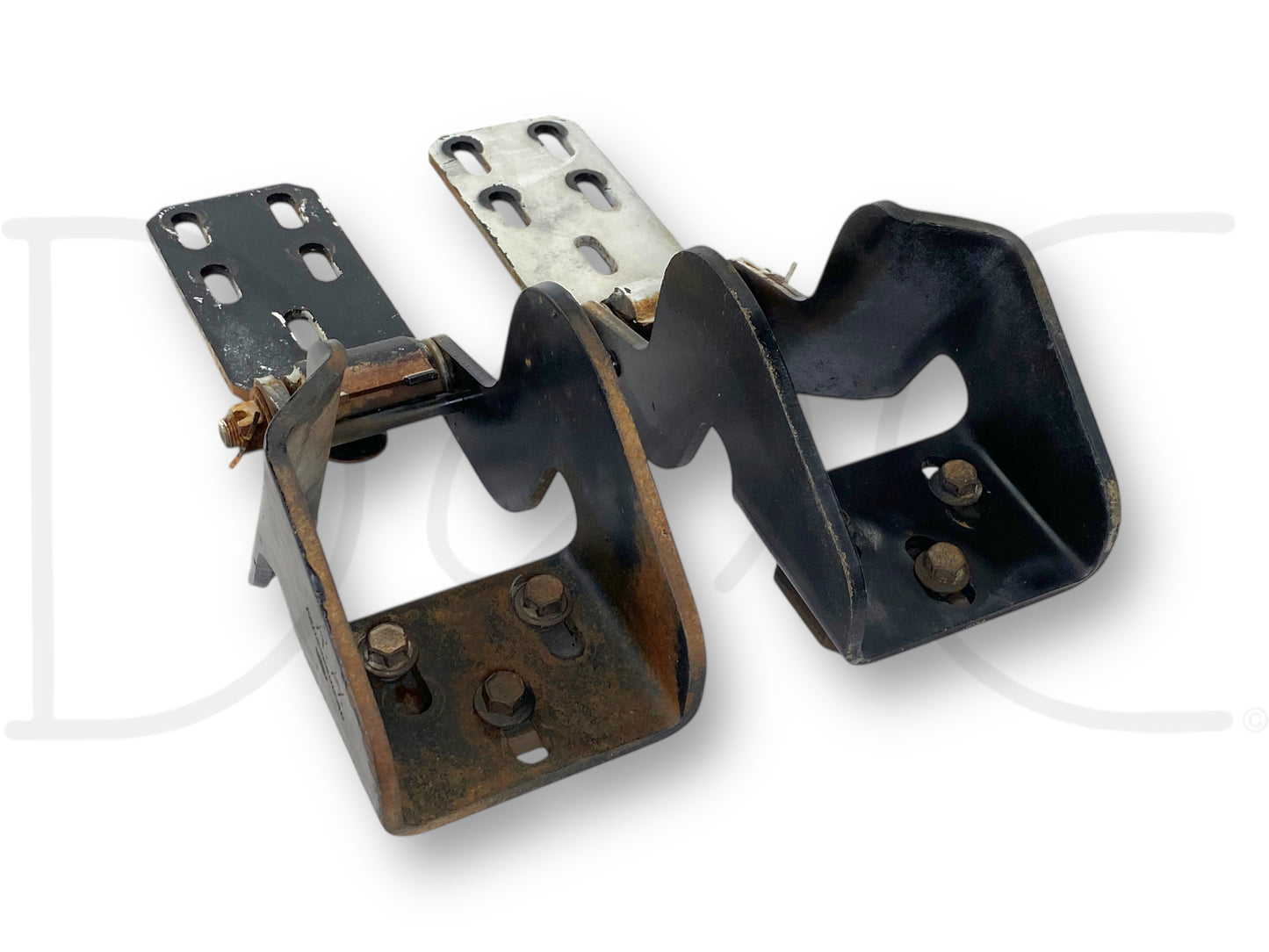 95-98 Ford F650 F750 F800 Tilt Nose Truck Hood Hinge Set Left Right Hood Hinges