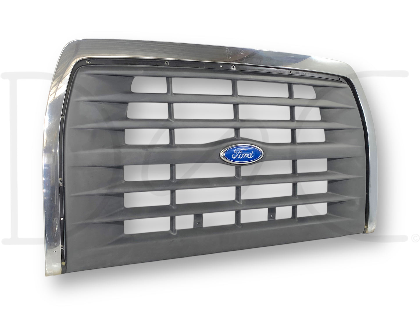 95-98 Ford F650 F750 F700 F800 Truck Front Grill Chrome Trim Gray Grille OEM