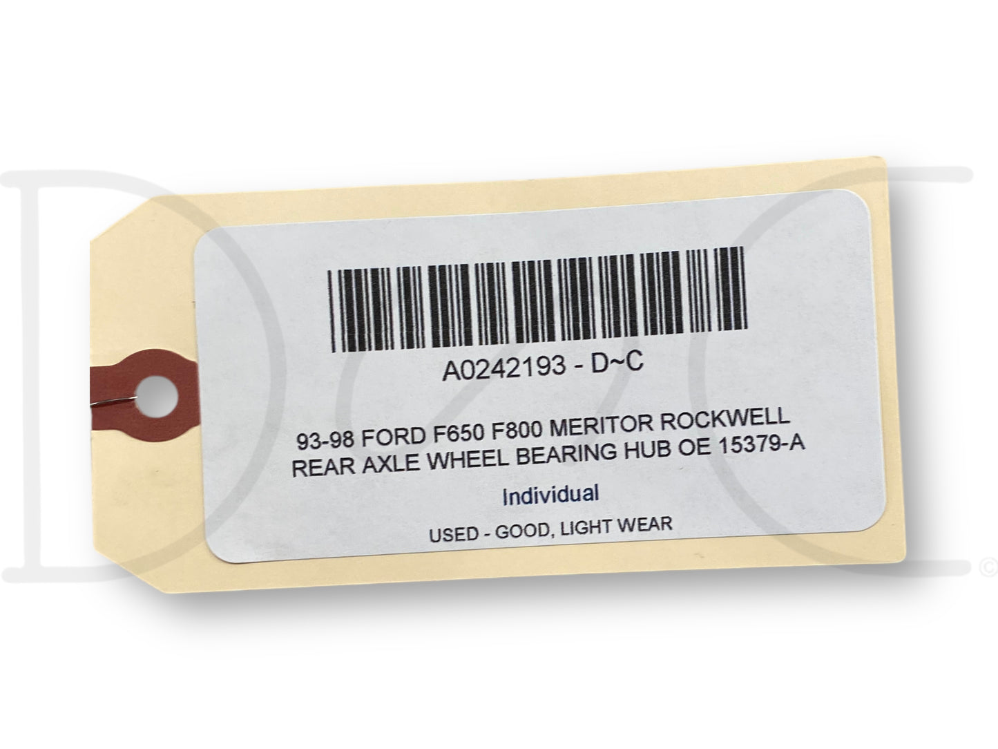 93-98 Ford F650 F800 Meritor Rockwell Rear Axle Wheel Bearing Hub OE 15379-A