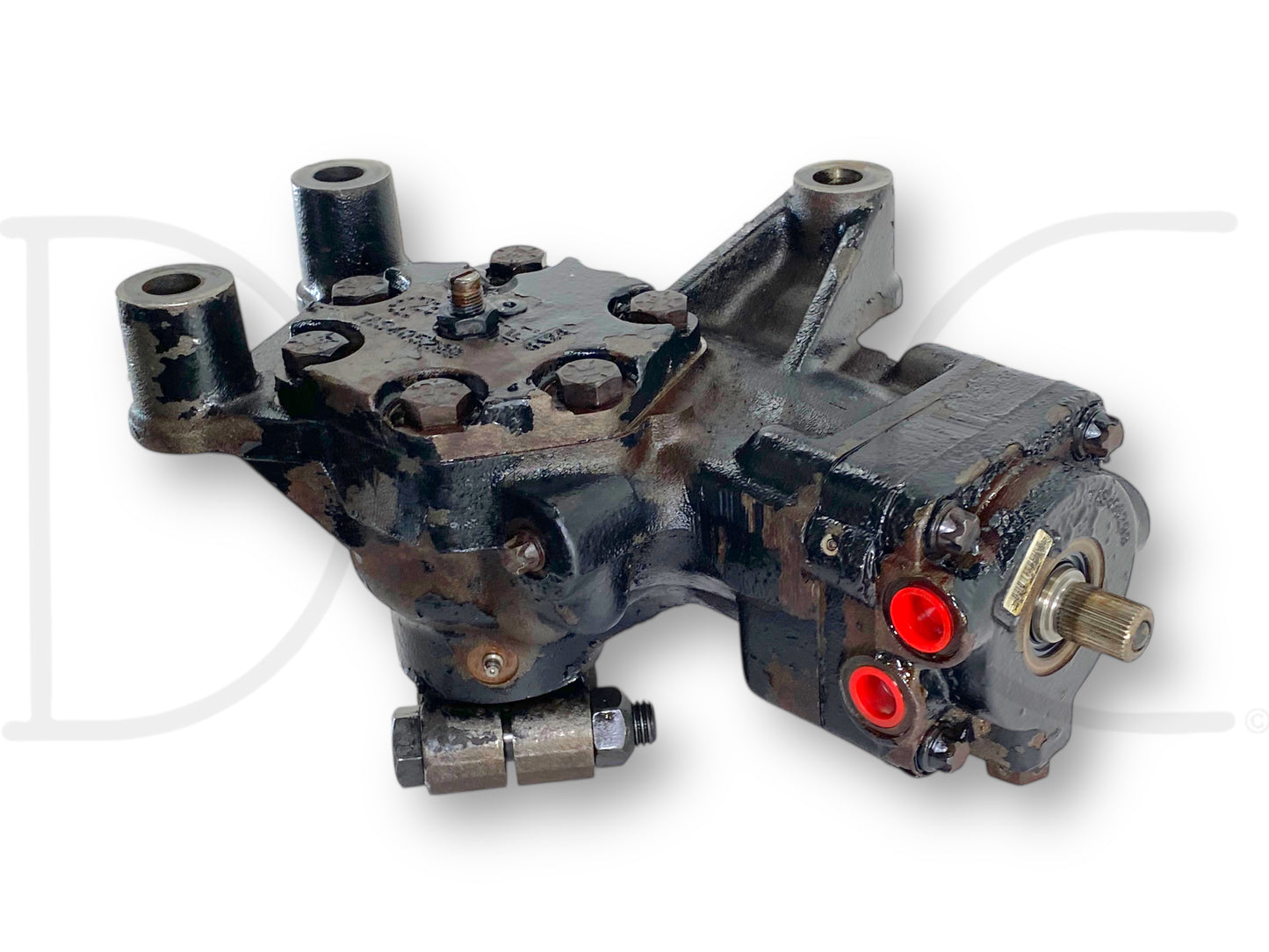 95-98 Ford F650 F800 Steering Gear Box W/ Pitman Arm 4648307 4872393 4942803