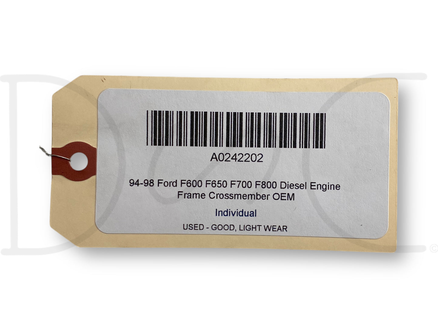 94-98 Ford F600 F650 F700 F800 Diesel Engine Frame Crossmember OEM