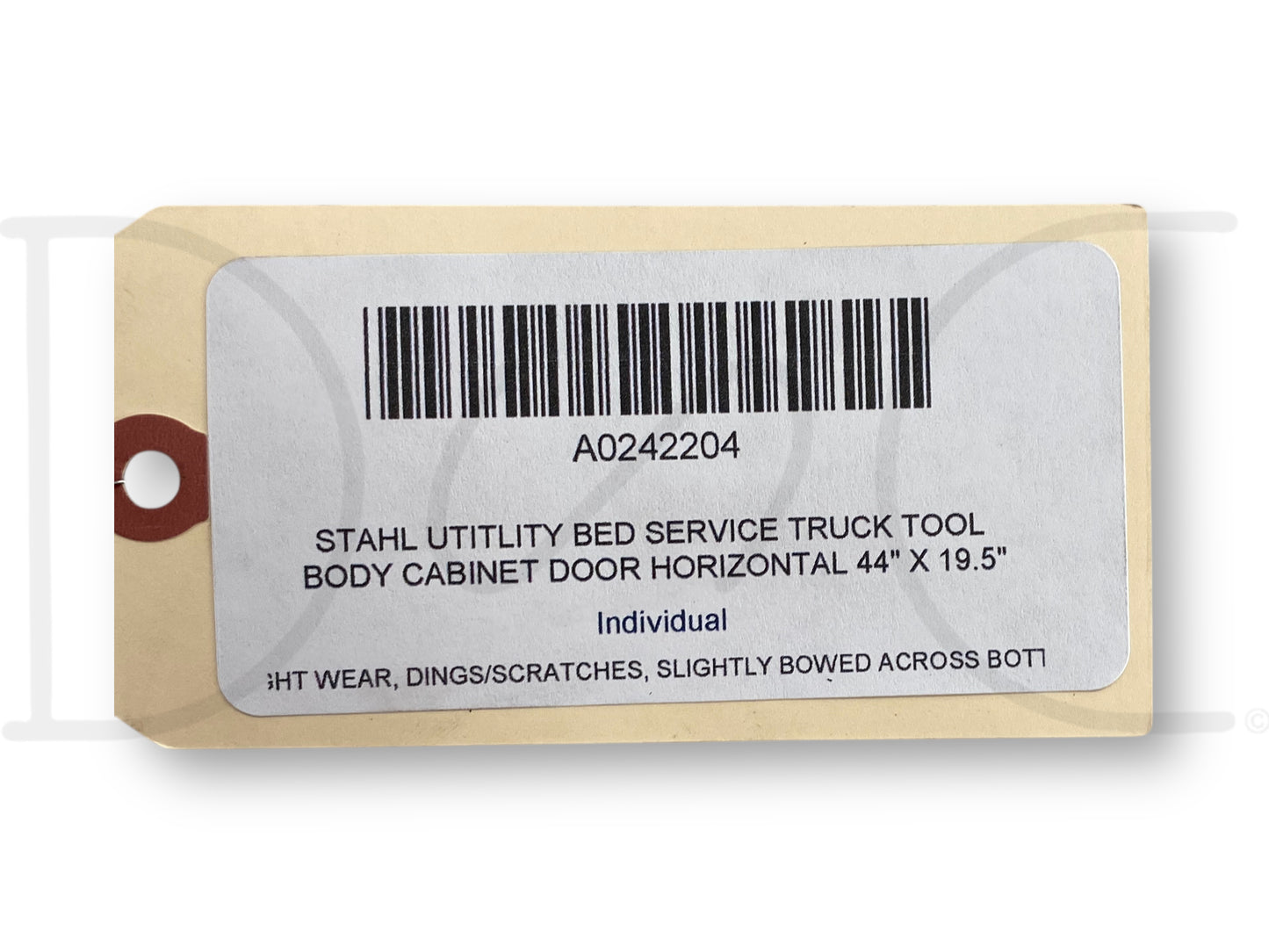 Stahl Utitlity Bed Service Truck Tool Body Cabinet Door Horizontal 44" X 19.5"