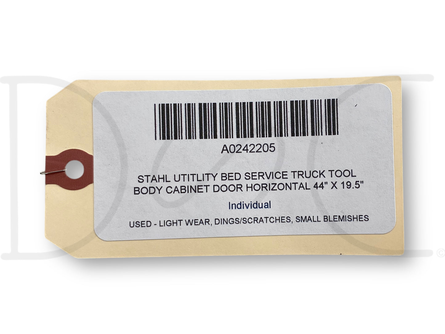 Stahl Utitlity Bed Service Truck Tool Body Cabinet Door Horizontal 44" X 19.5"