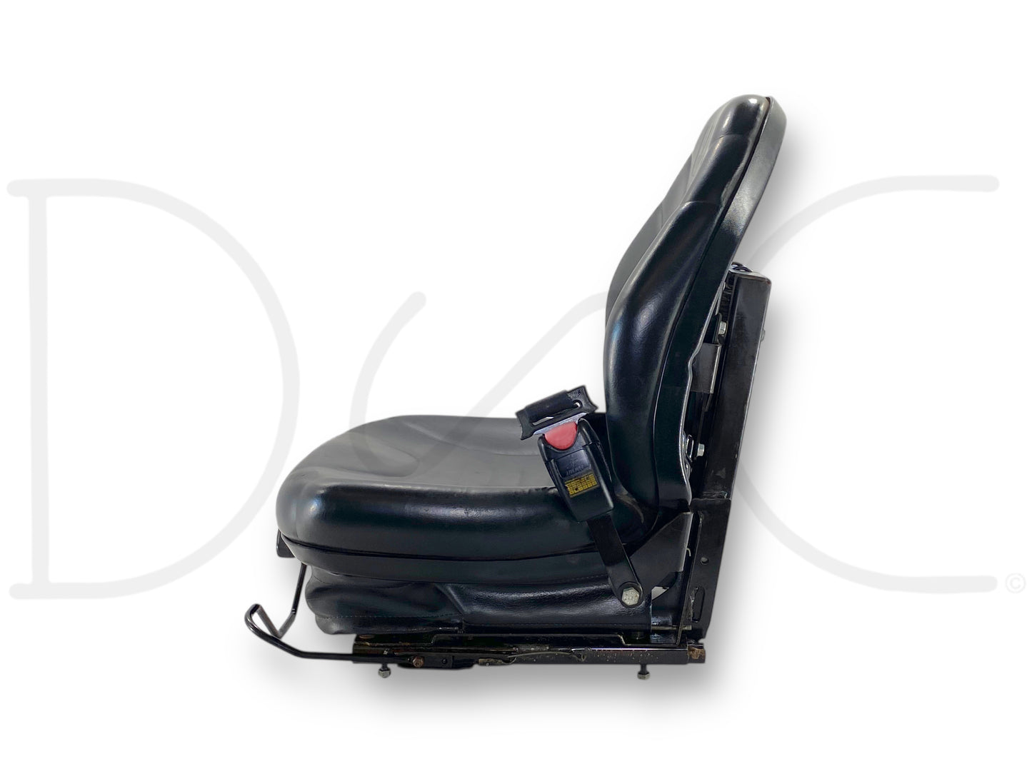 Cat 226B 226B2 Skid Steer Adjustable Suspension Seat Assembly W/ Seatbelt OEM