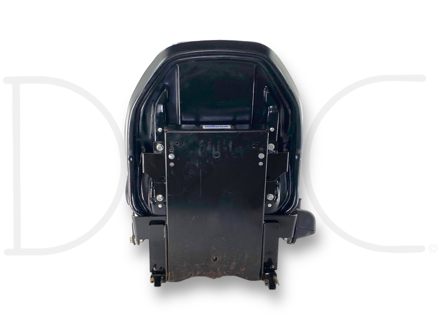 Cat 226B 226B2 Skid Steer Adjustable Suspension Seat Assembly W/ Seatbelt OEM