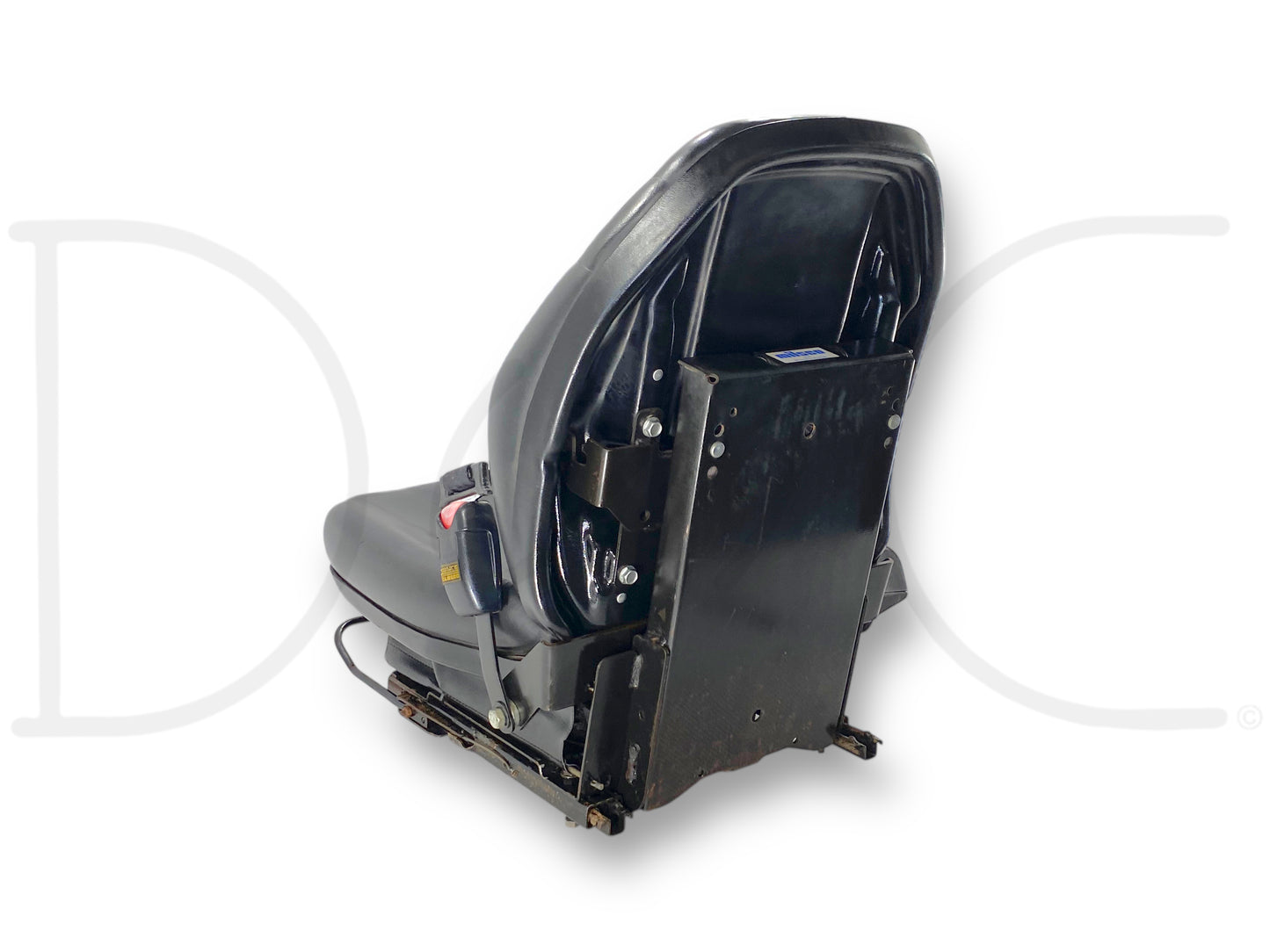 Cat 226B 226B2 Skid Steer Adjustable Suspension Seat Assembly W/ Seatbelt OEM
