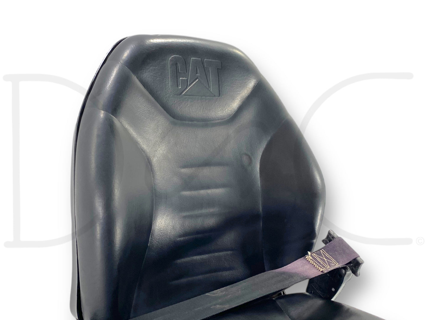 Cat 226B 226B2 Skid Steer Adjustable Suspension Seat Assembly W/ Seatbelt OEM