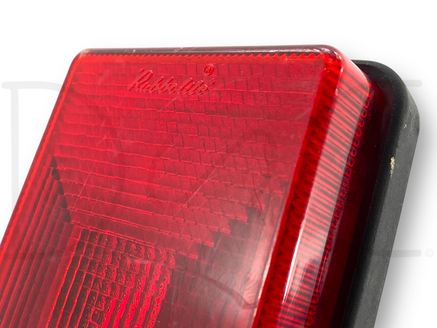 Cat 226B2 Skid Steer Loader Rear Tail Light Lamp Red Rubbolite 3" X 5"