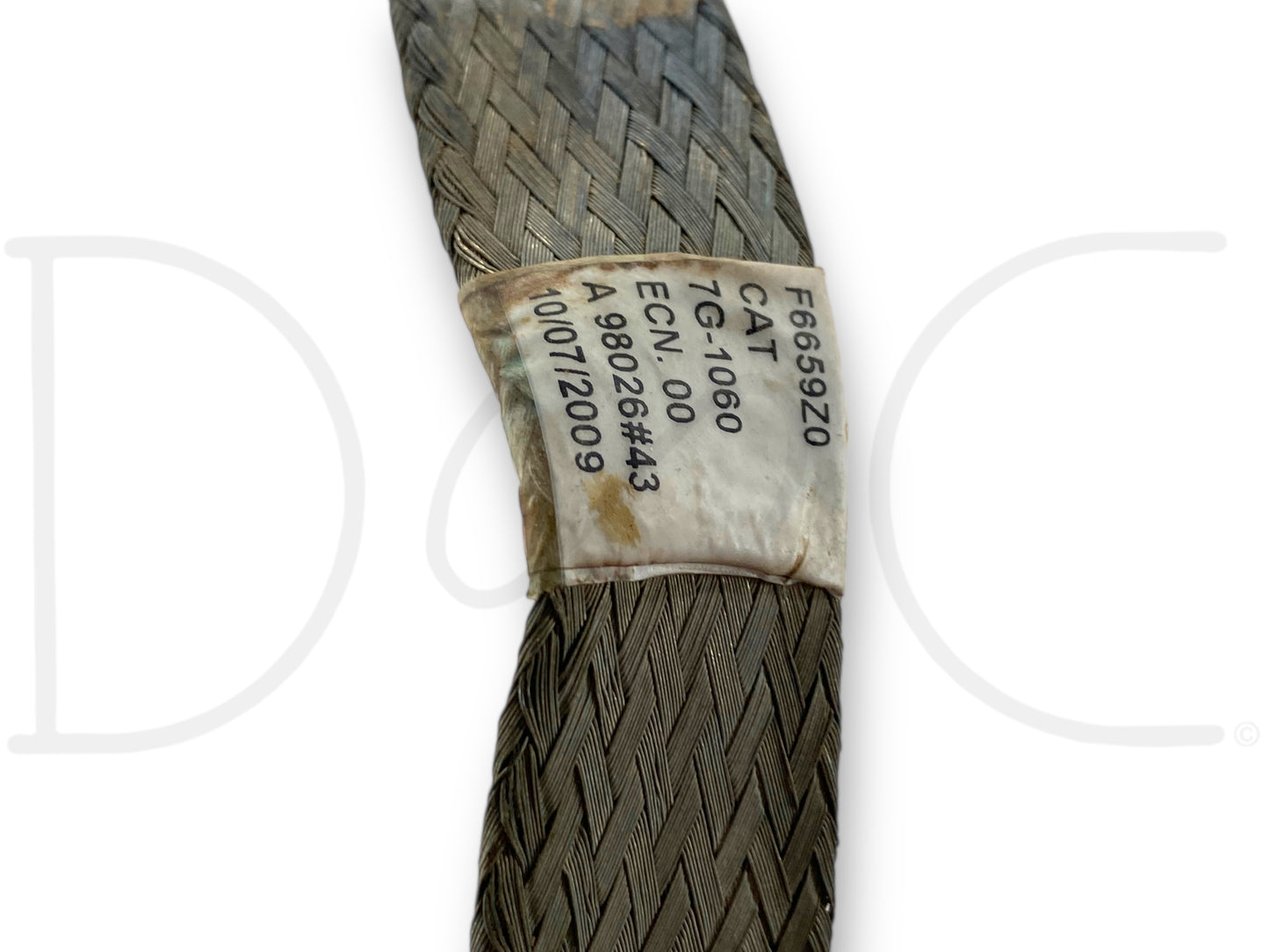 Cat 7G-1060 Ground Strap Set Of Two OEM Caterpillar 226B2