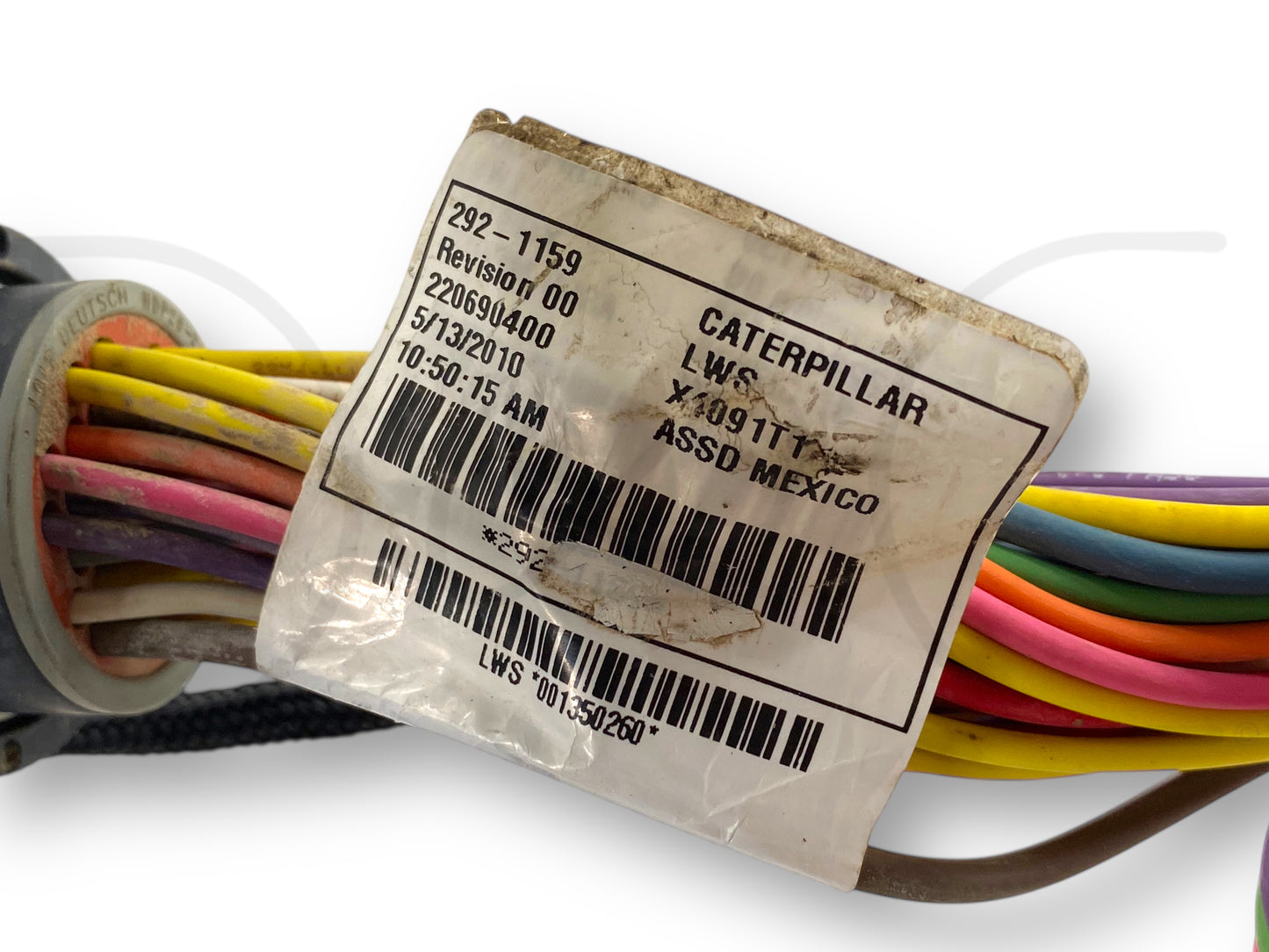 Cat 292-1159 Chassis Wiring Harness OEM Caterpillar Skid Steer Loader 226B2