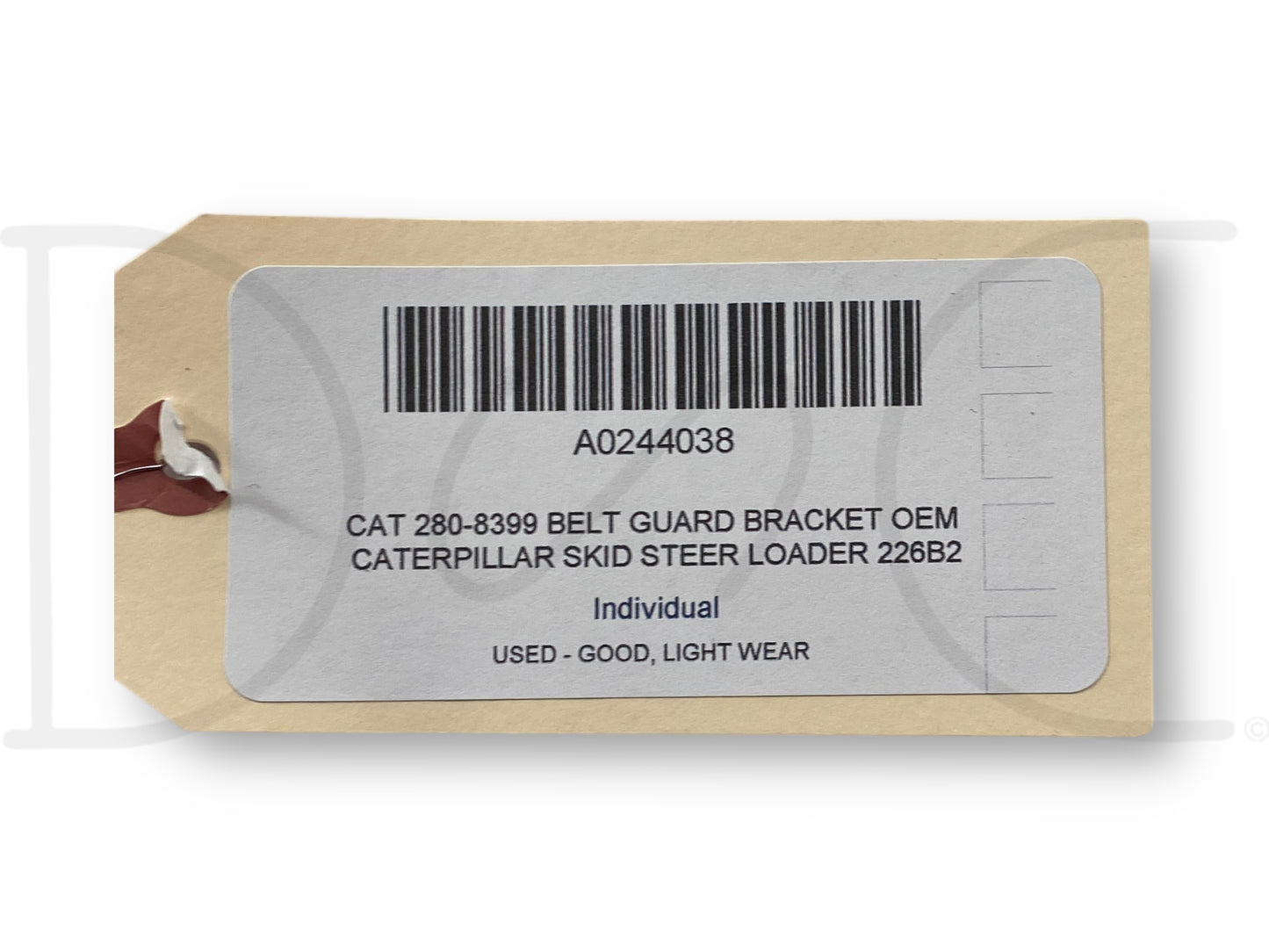 Cat 280-8399 Belt Guard Bracket OEM Caterpillar Skid Steer Loader 226B2