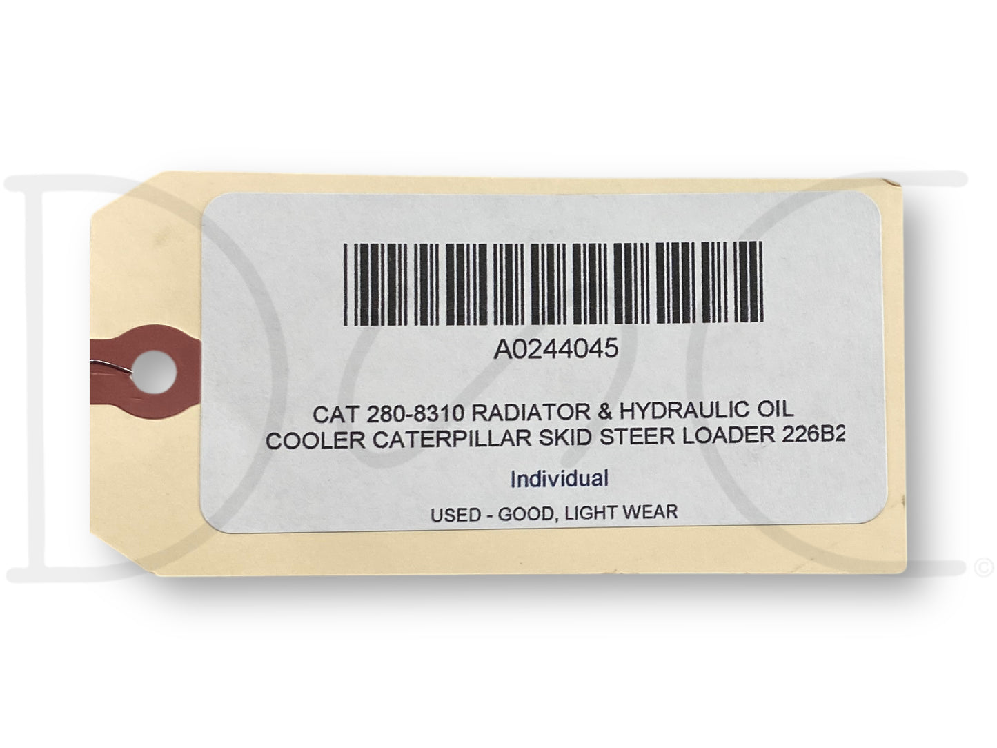Cat 280-8310 Radiator & Hydraulic Oil Cooler Caterpillar Skid Steer Loader 226B2