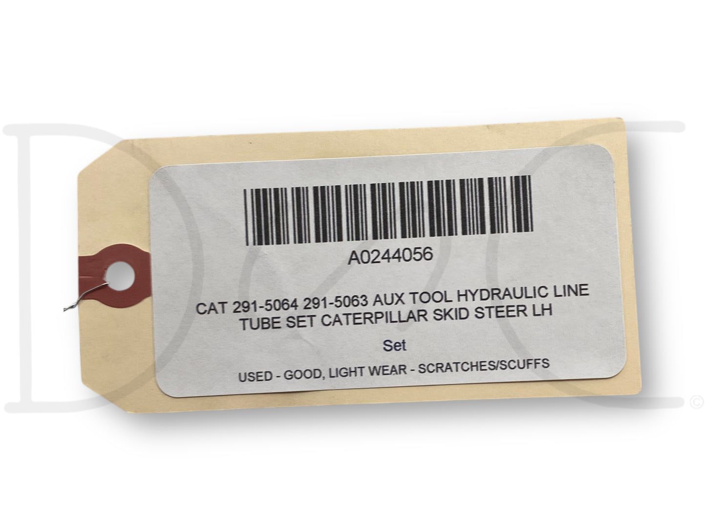Cat 291-5064 291-5063 Aux Tool Hydraulic Line Tube Set Caterpillar Skid Steer LH