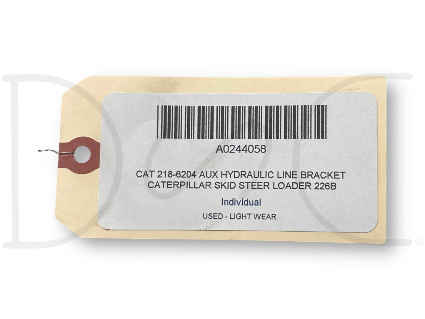 Cat 218-6204 Aux Hydraulic Line Bracket Caterpillar Skid Steer Loader 226B