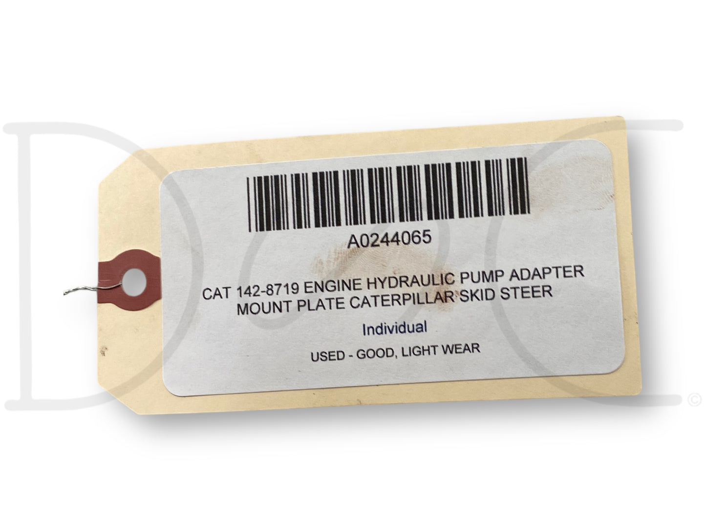 Cat 142-8719 Engine Hydraulic Pump Adapter Mount Plate Caterpillar Skid Steer