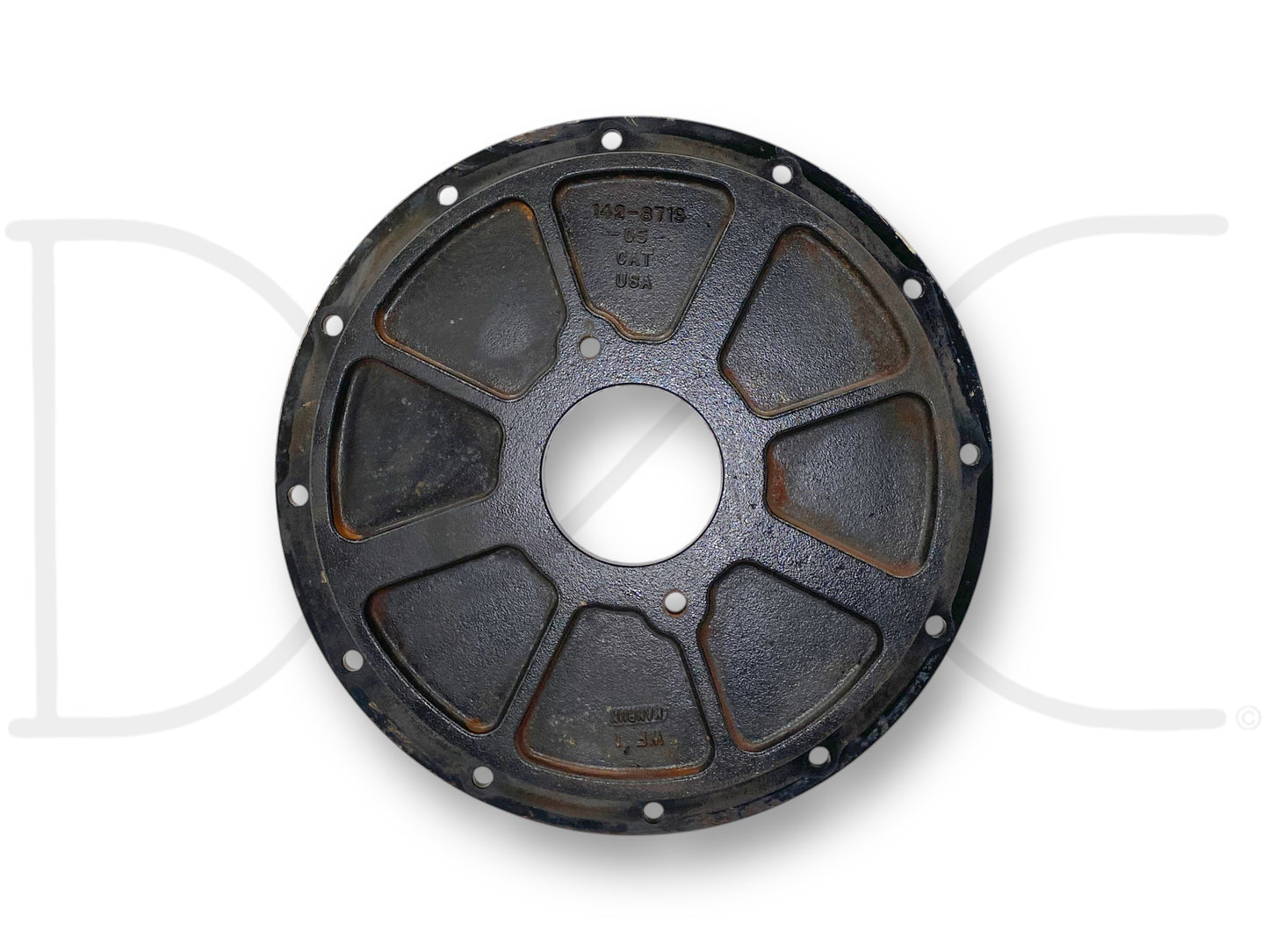 Cat 142-8719 Engine Hydraulic Pump Adapter Mount Plate Caterpillar Skid Steer