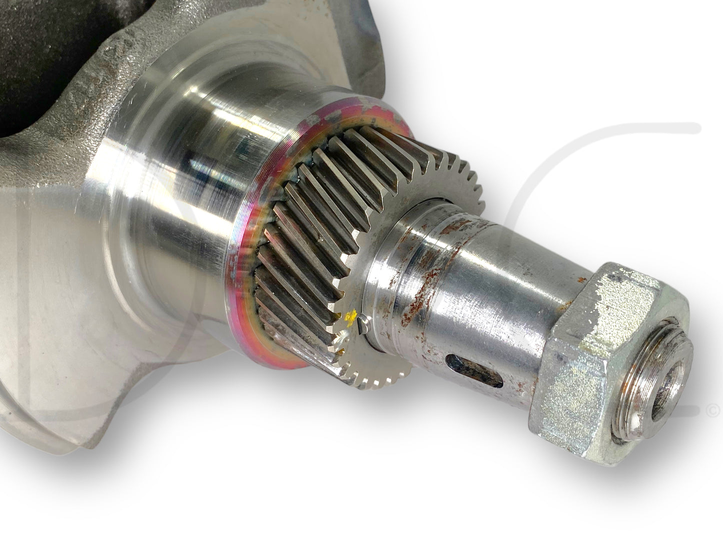 Cat 154-1201 Crankshaft C2.2 4 Cyl Diesel Engine Caterpillar Skid Steer 226B