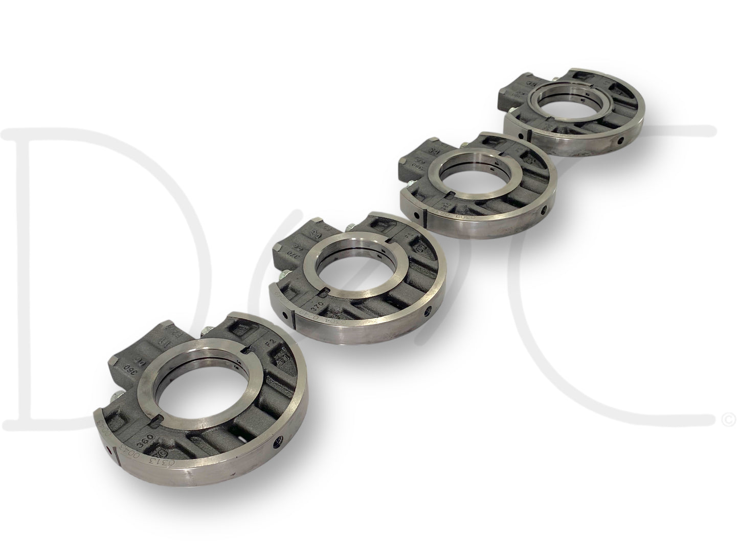 Cat 154-0389 Crankshaft Bearing Cap Set (4) C2.2 4 Cyl Diesel Caterpillar OE
