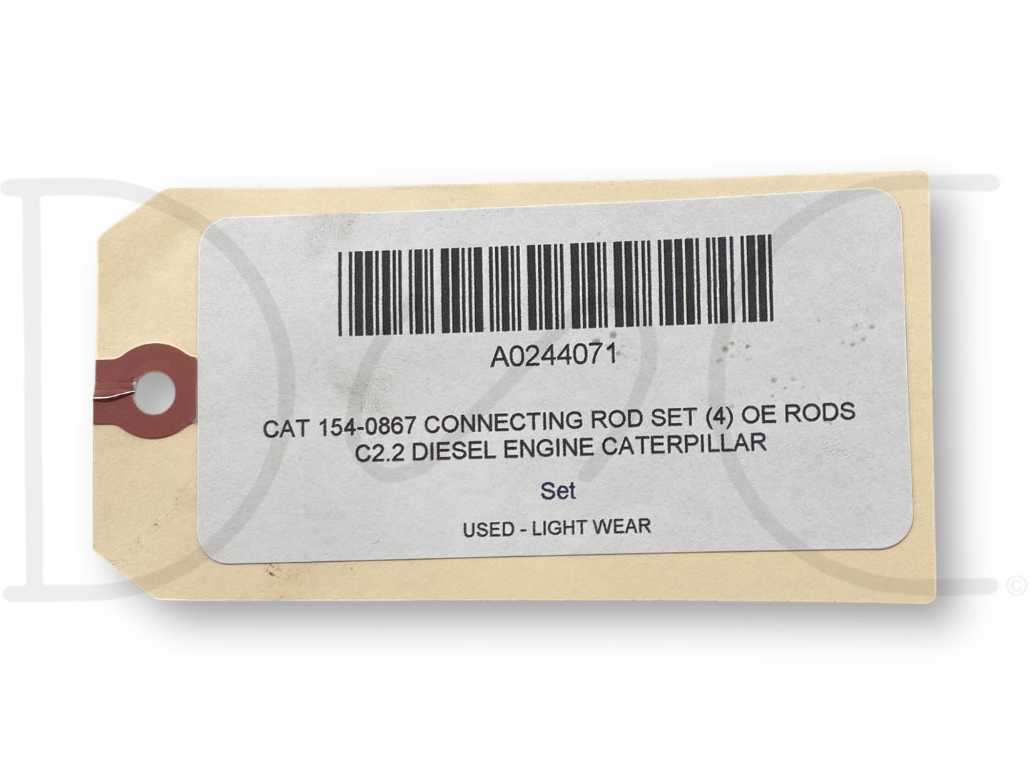 Cat 154-0867 Connecting Rod Set (4) OE Rods C2.2 Diesel Engine Caterpillar