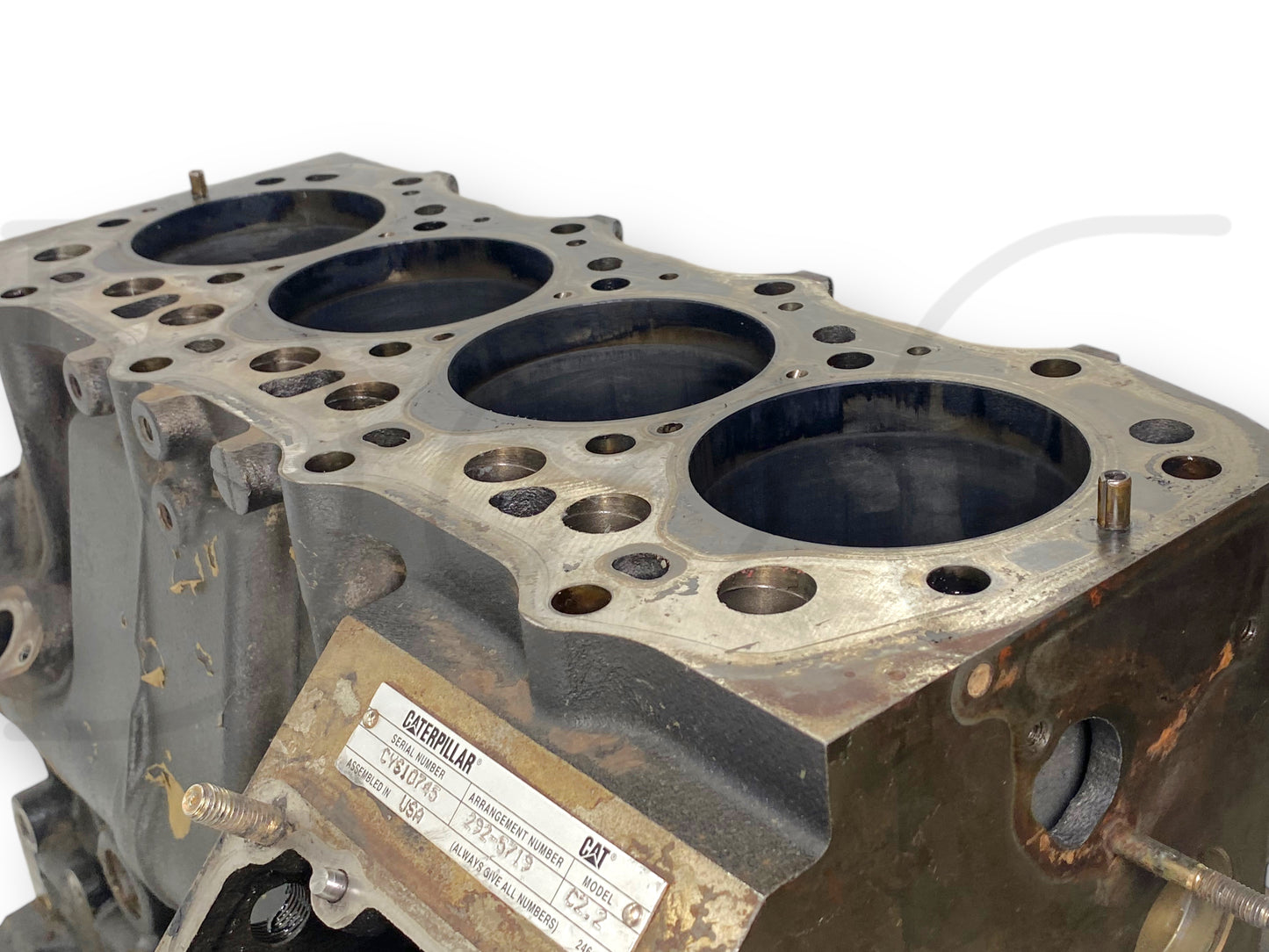 Cat C2.2 Bare Engine Block Caterpillar 4 Cylinder Diesel