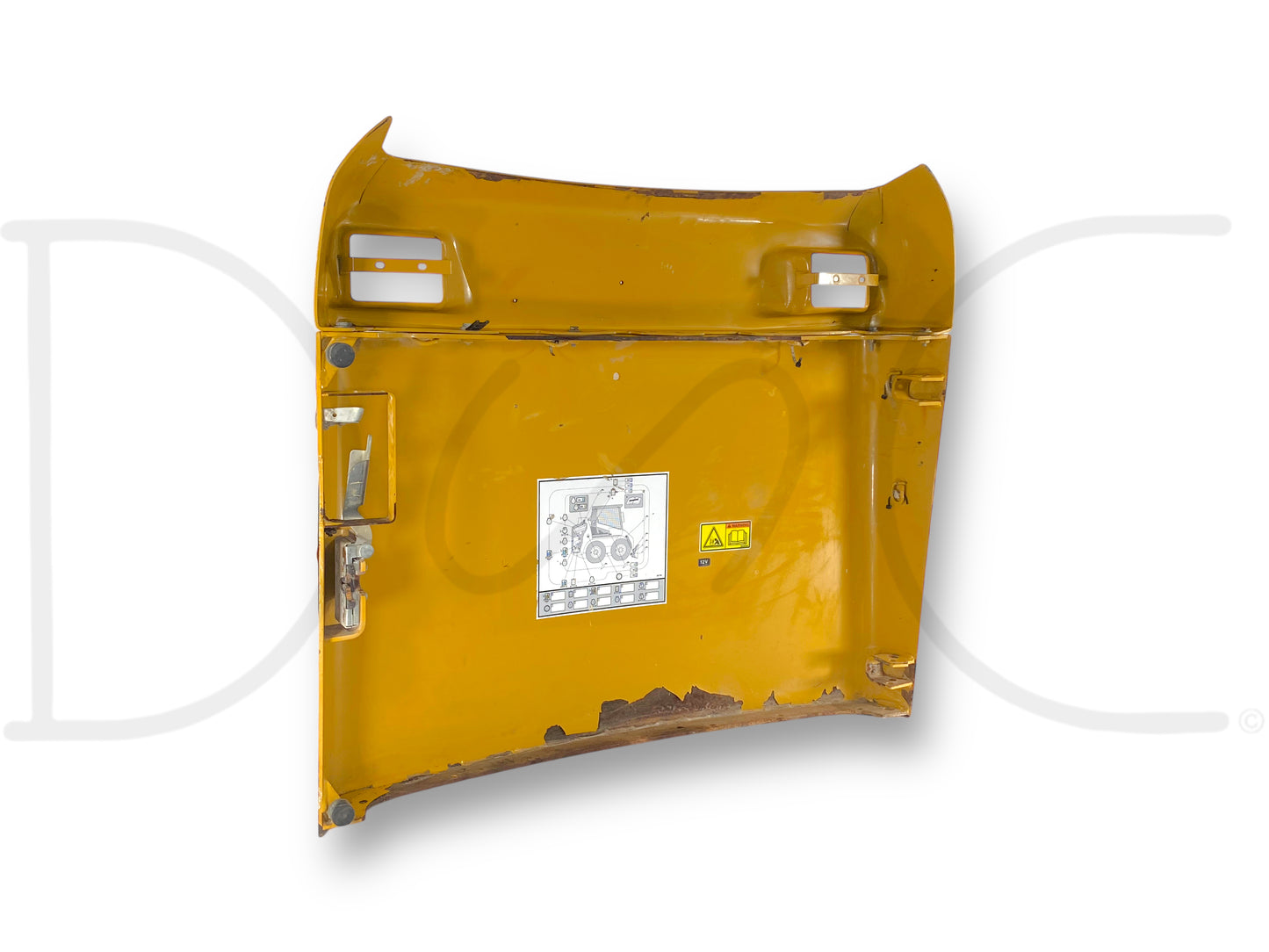Cat 218-5802 Rear Engine Enclosure Access Door Caterpillar Skid Steer 226B2