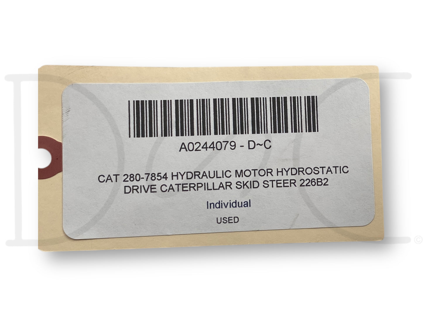 Cat 280-7854 Hydraulic Motor Hydrostatic Drive Caterpillar Skid Steer 226B2