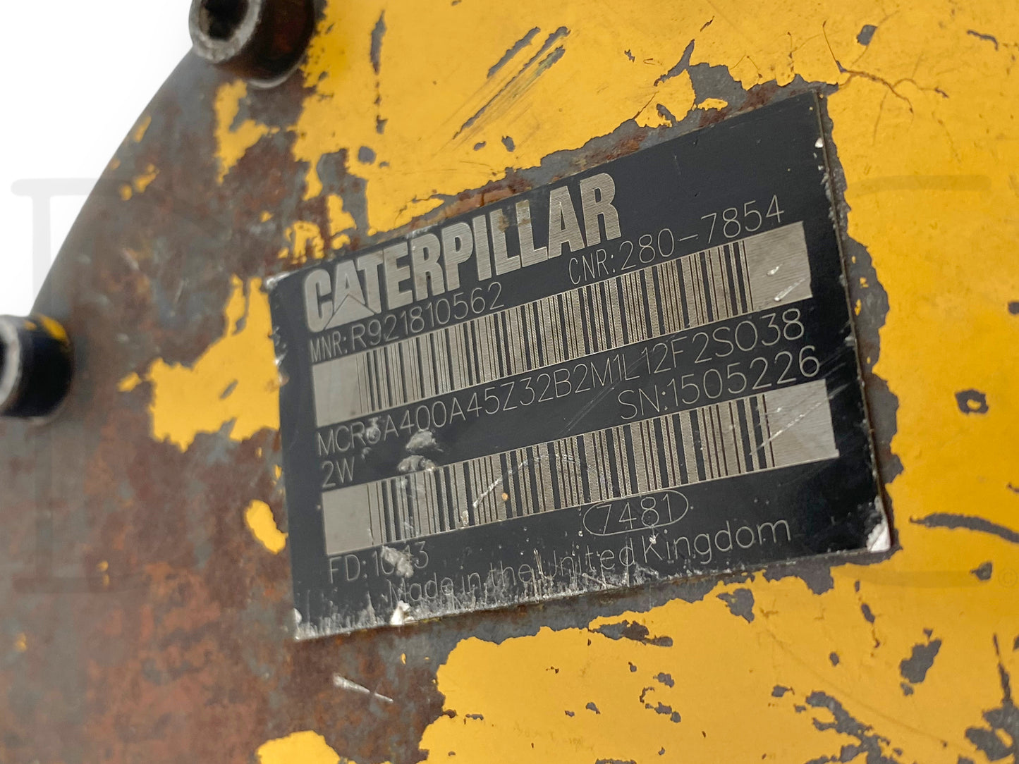 Cat 280-7854 Hydraulic Motor Hydrostatic Drive Caterpillar Skid Steer 226B2