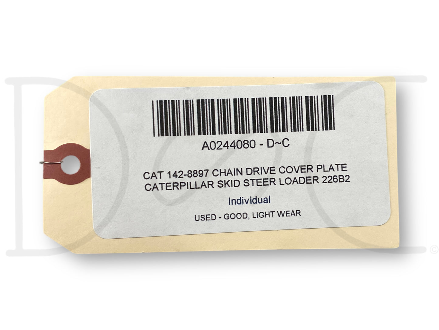 Cat 142-8897 Chain Drive Cover Plate Caterpillar Skid Steer Loader 226B2