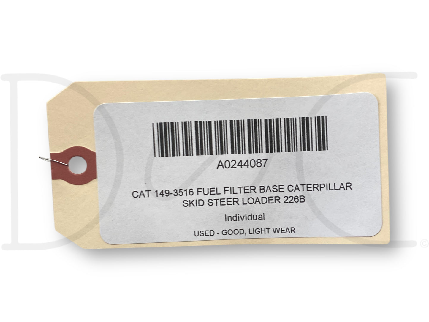 Cat 149-3516 Fuel Filter Base Caterpillar Skid Steer Loader 226B