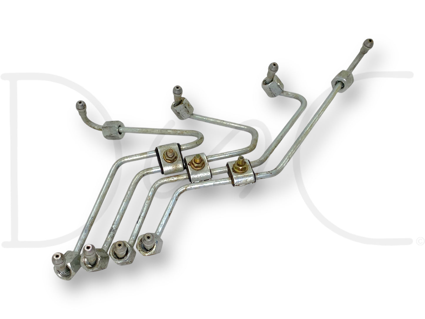 Cat 217-2760 Fuel Injector Lines Line Set 4 Cyl C2.2 Caterpillar Skid Steer 226B