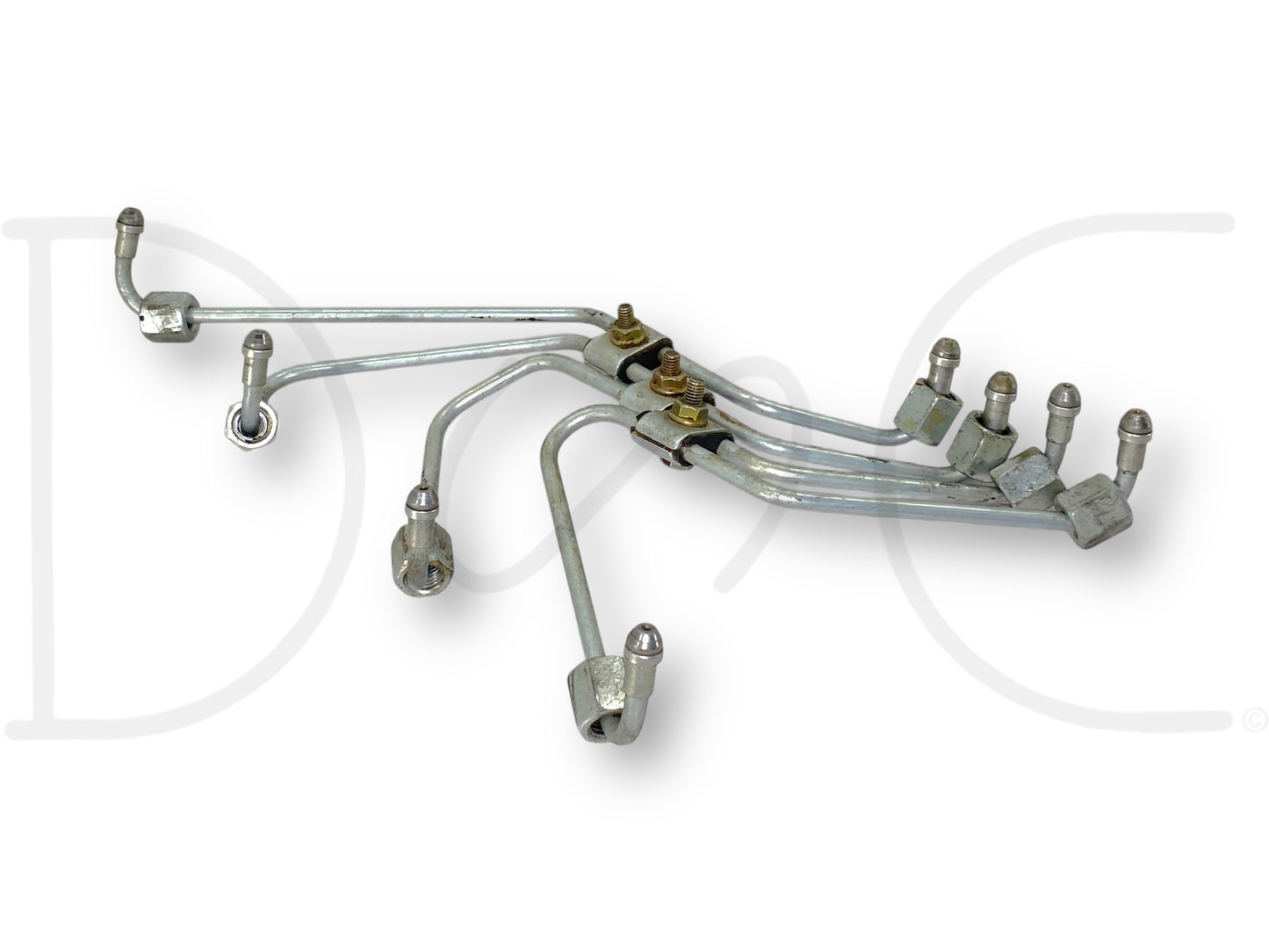 Cat 217-2760 Fuel Injector Lines Line Set 4 Cyl C2.2 Caterpillar Skid Steer 226B