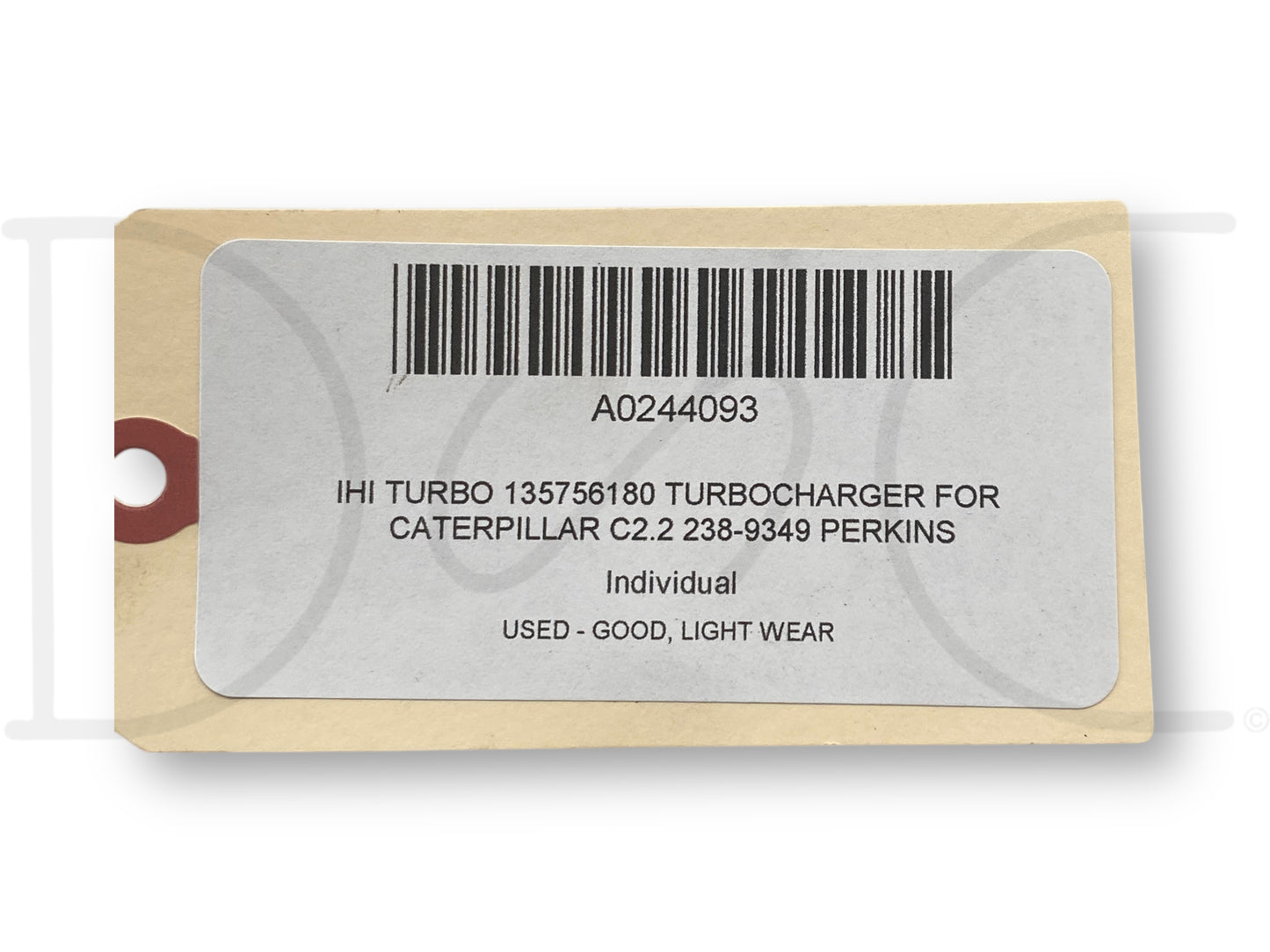Ihi Turbo 135756180 Turbocharger For Caterpillar C2.2 238-9349 Perkins
