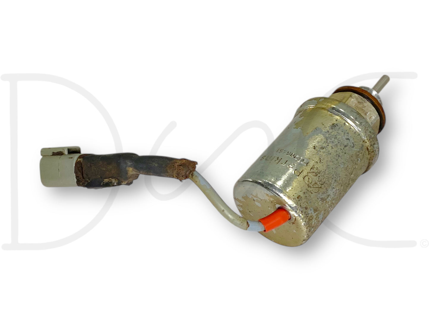Cat 217-2117 Fuel Shut Off Solenoid OEM Caterpillar C2.2 Perkins 185206451
