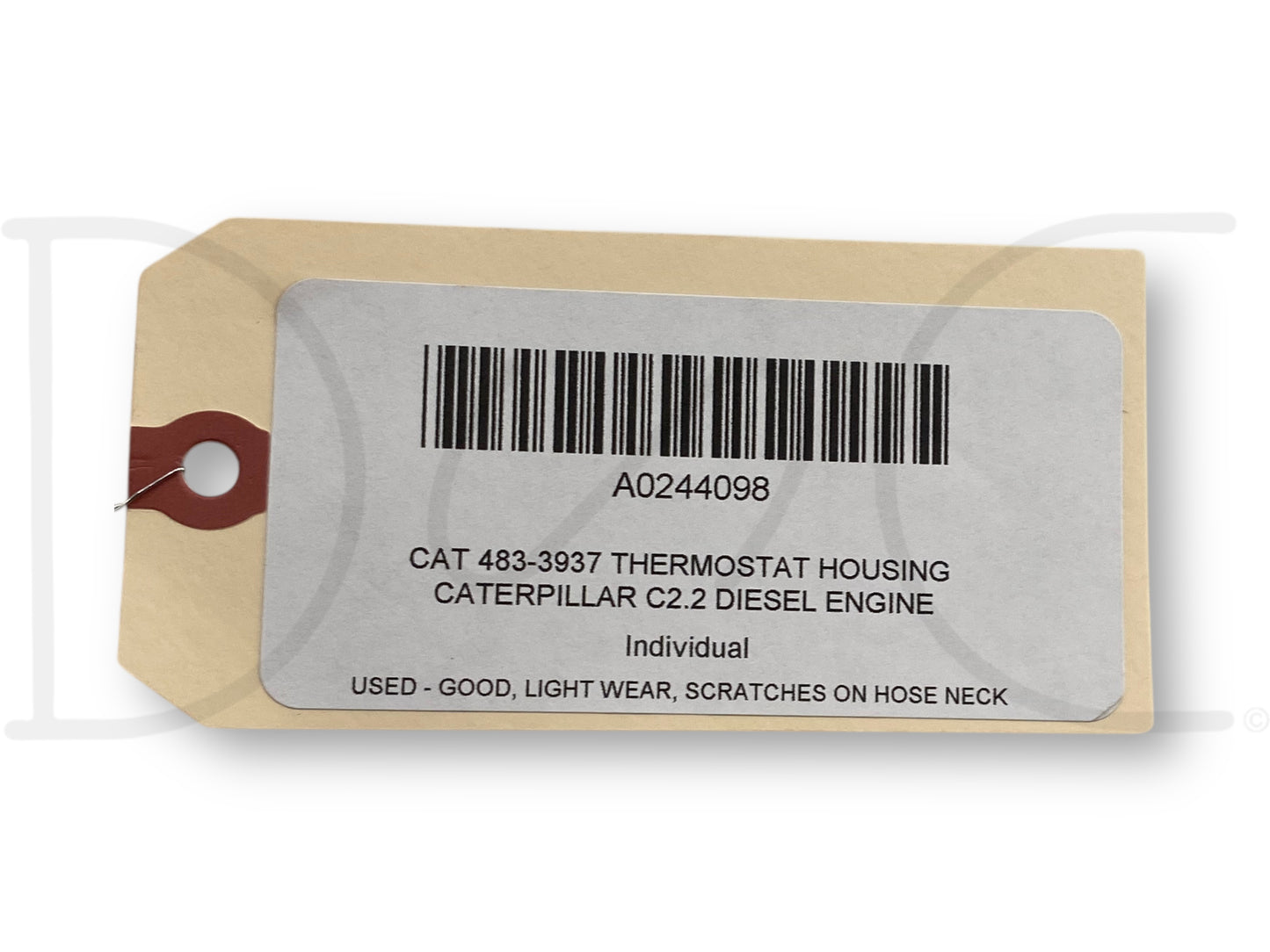 Cat 483-3937 Thermostat Housing Caterpillar C2.2 Diesel Engine