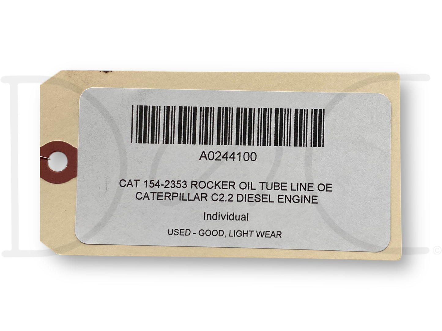Cat 154-2353 Rocker Oil Tube Line OE Caterpillar C2.2 Diesel Engine