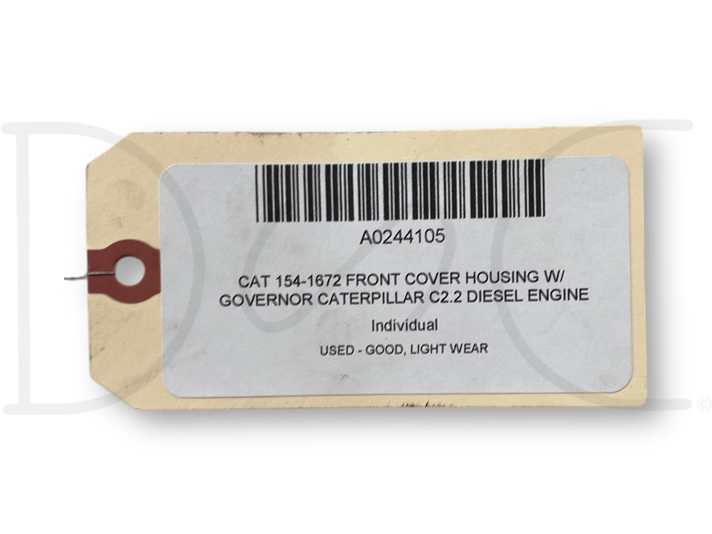 Cat 154-1672 Front Cover Housing W/ Governor Caterpillar C2.2 Diesel Engine