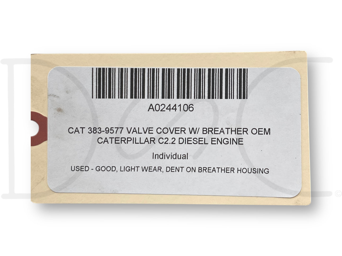 Cat 383-9577 Valve Cover W/ Breather OEM Caterpillar C2.2 Diesel Engine