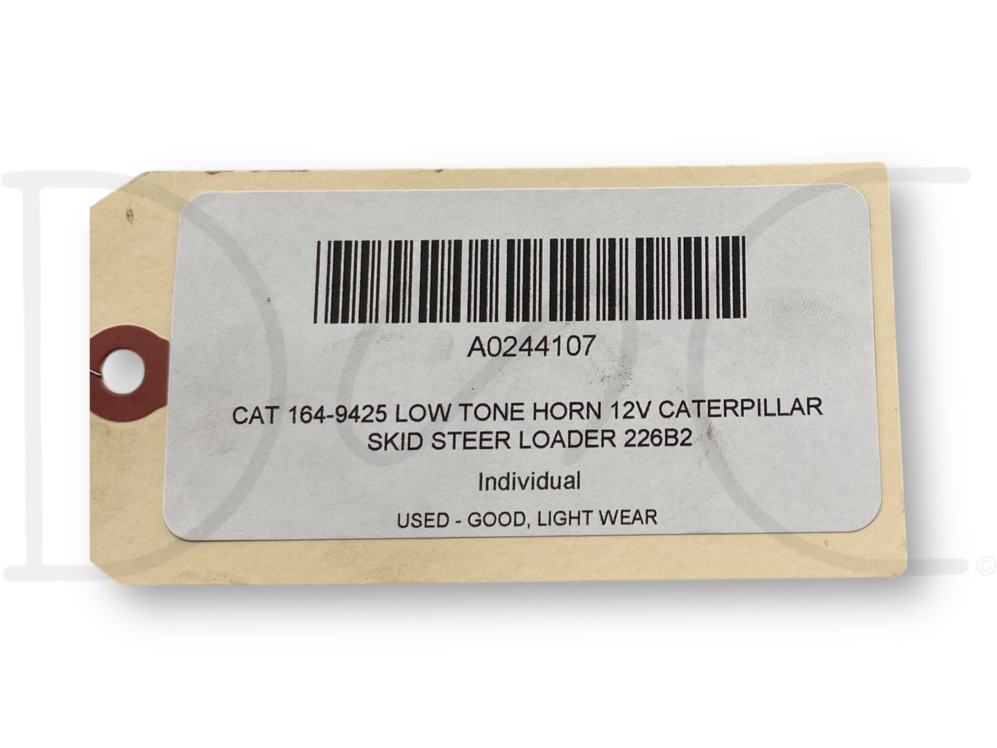 Cat 164-9425 Low Tone Horn 12V Caterpillar Skid Steer Loader 226B2