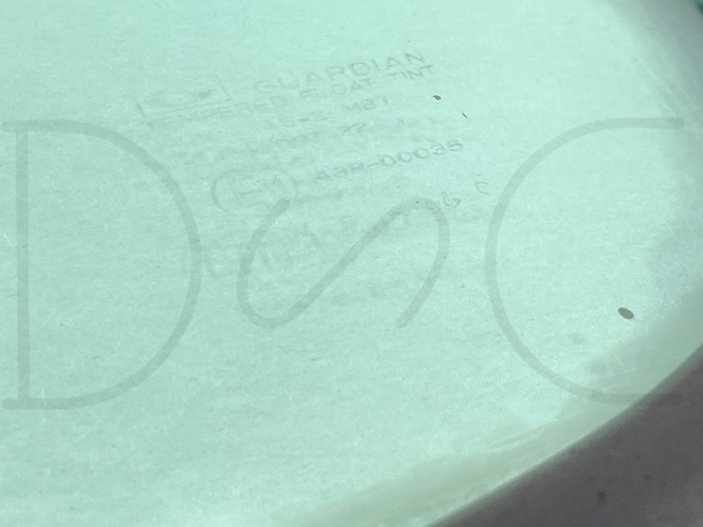 Cat 142-9319 Skid Steer Cab Rear Window Glass W/ Seal Caterpillar 226